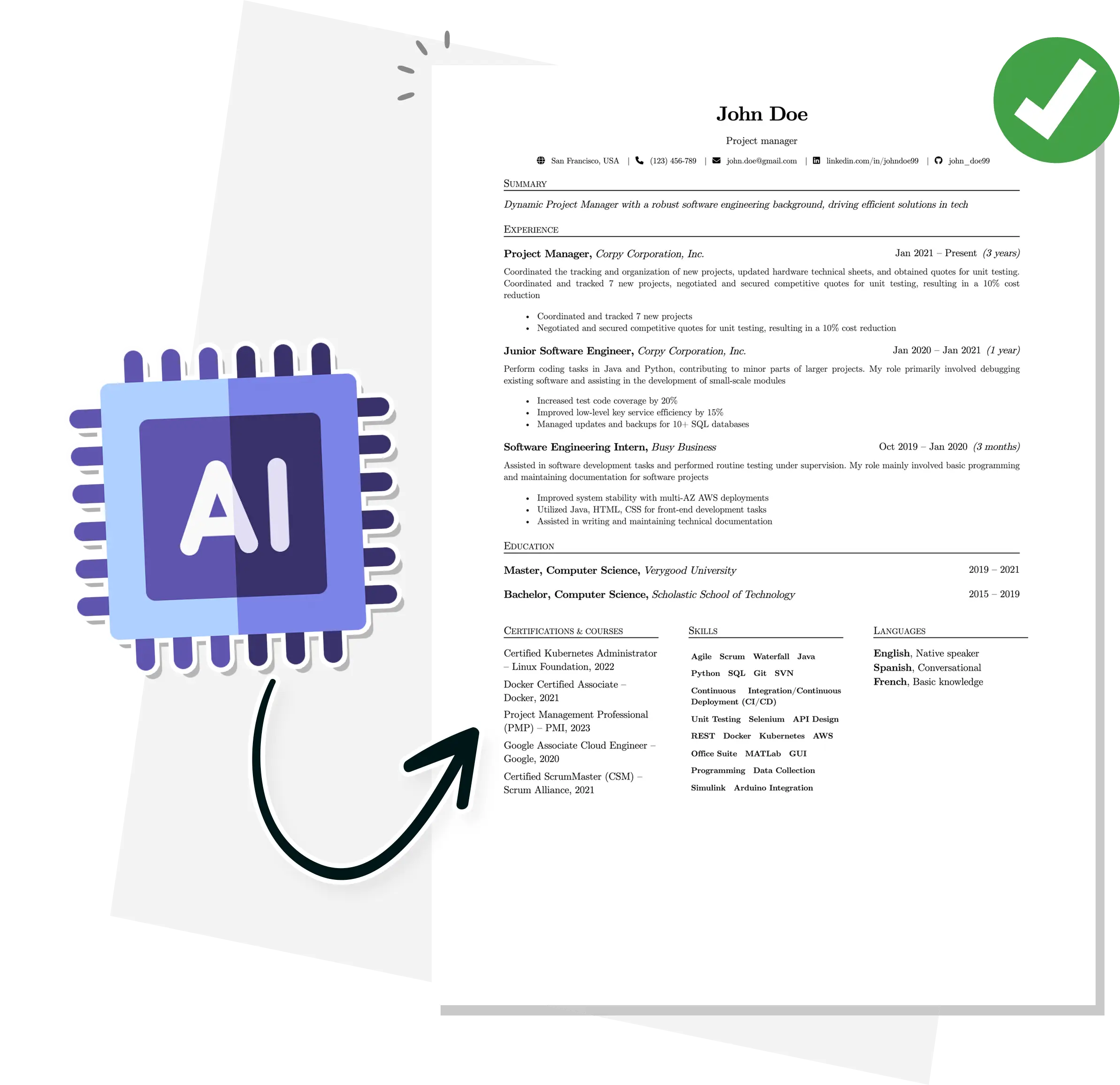 AI resume builder